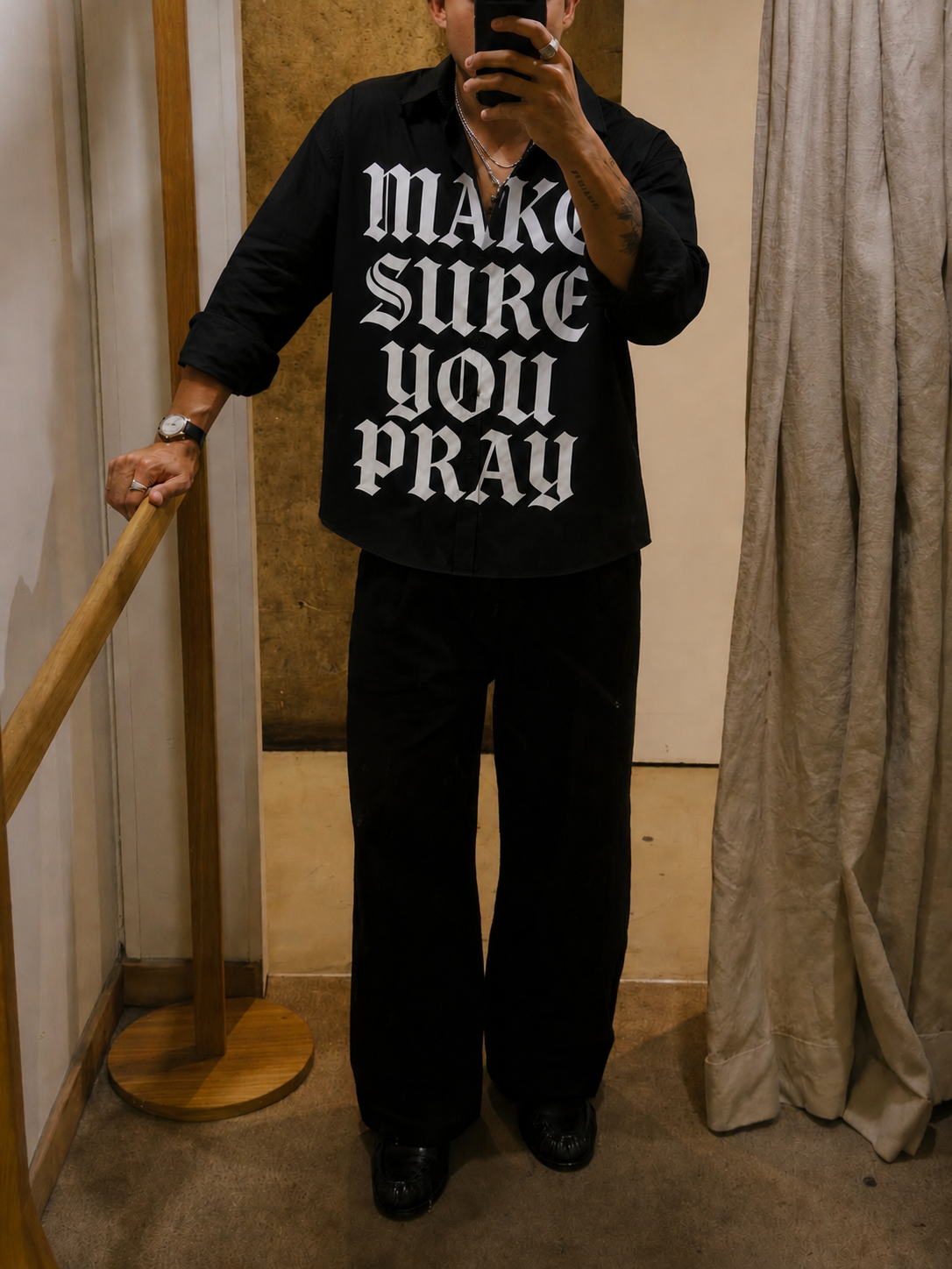 Pray In Silence Shirt - Image 4