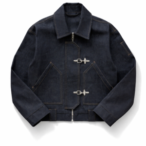 Firemen’s clasps denim