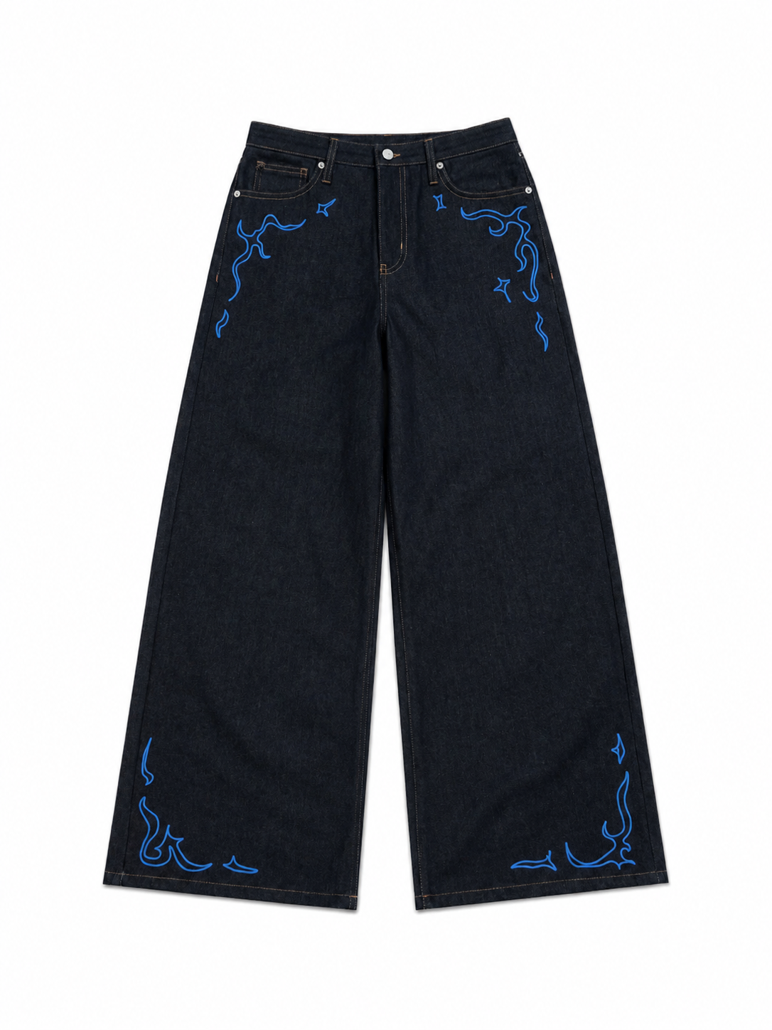 ELECTRIC EMBROIDERY DENIM