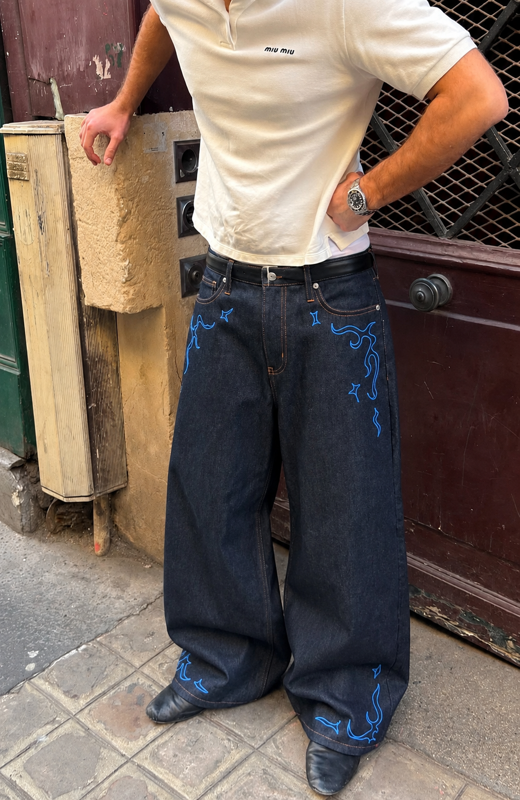 ELECTRIC EMBROIDERY DENIM - Image 3