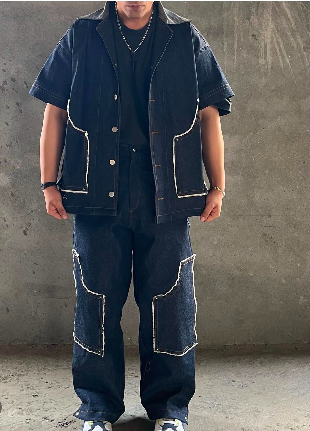 denim co-ord set