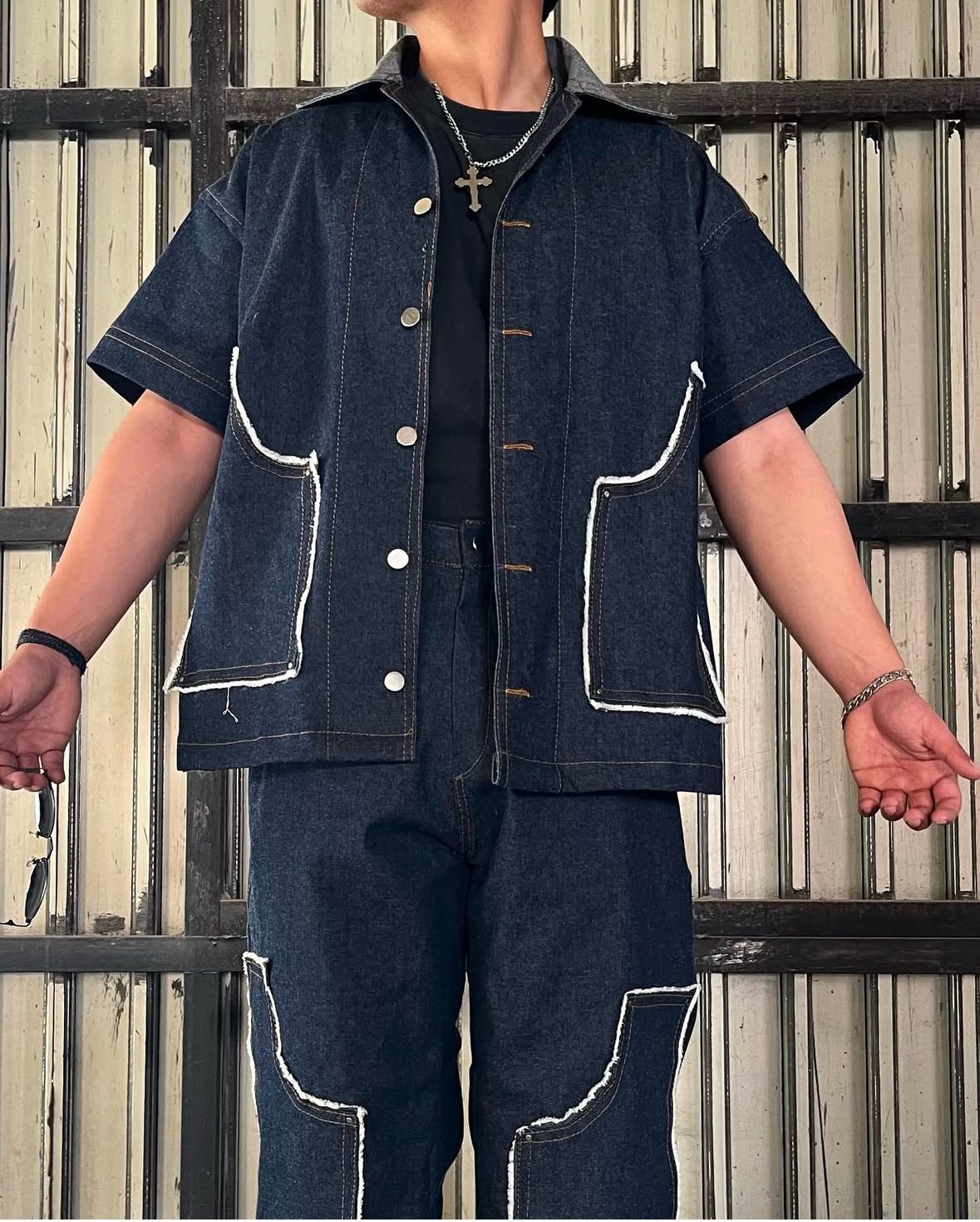 denim co-ord set - Image 4