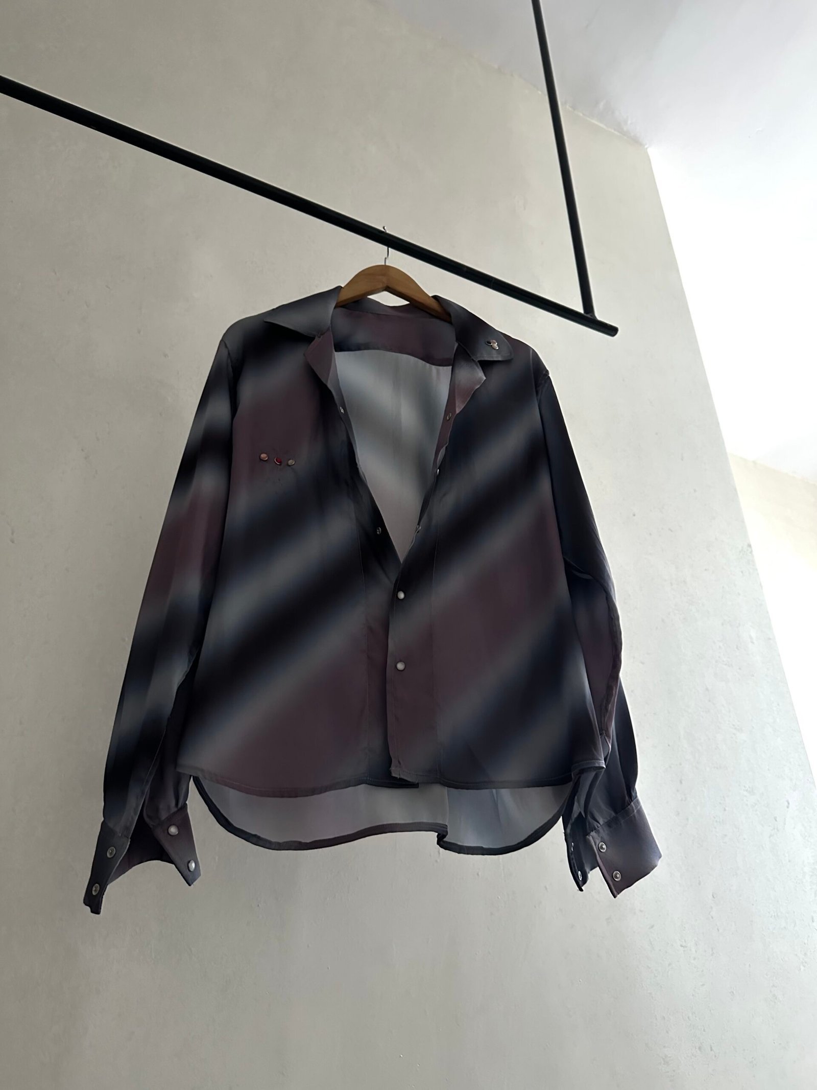 satin vibrant color shirts - Image 9