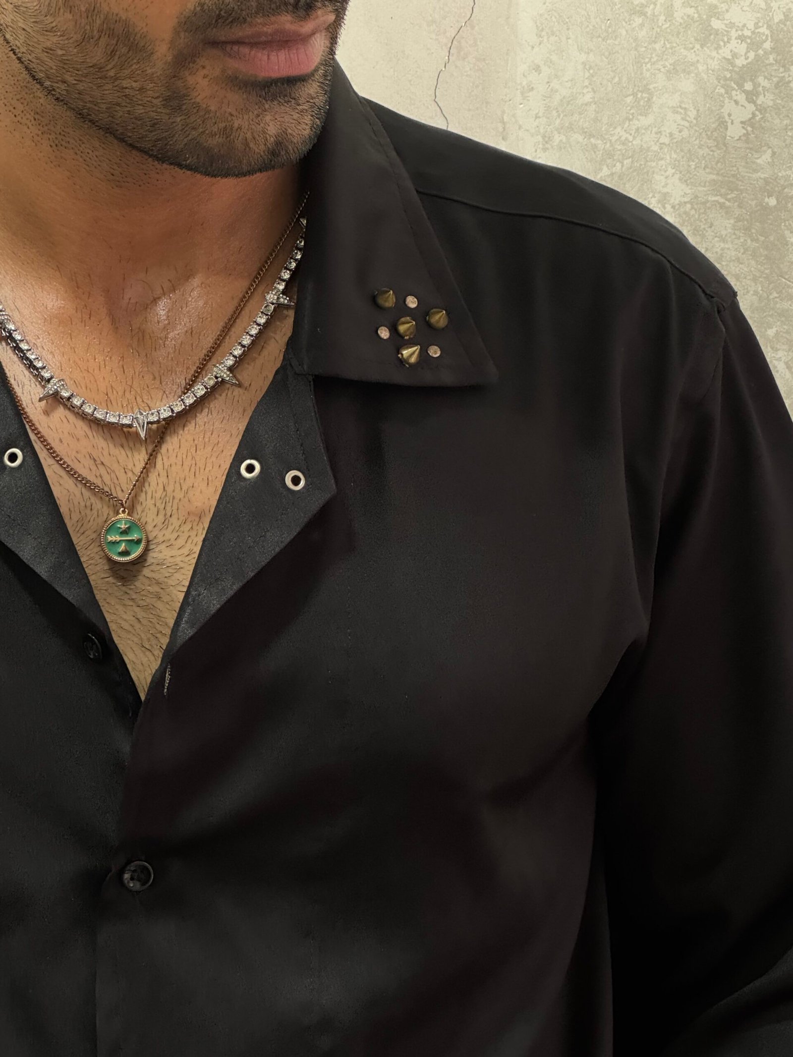 Lucid spikey satin shirts - Image 3