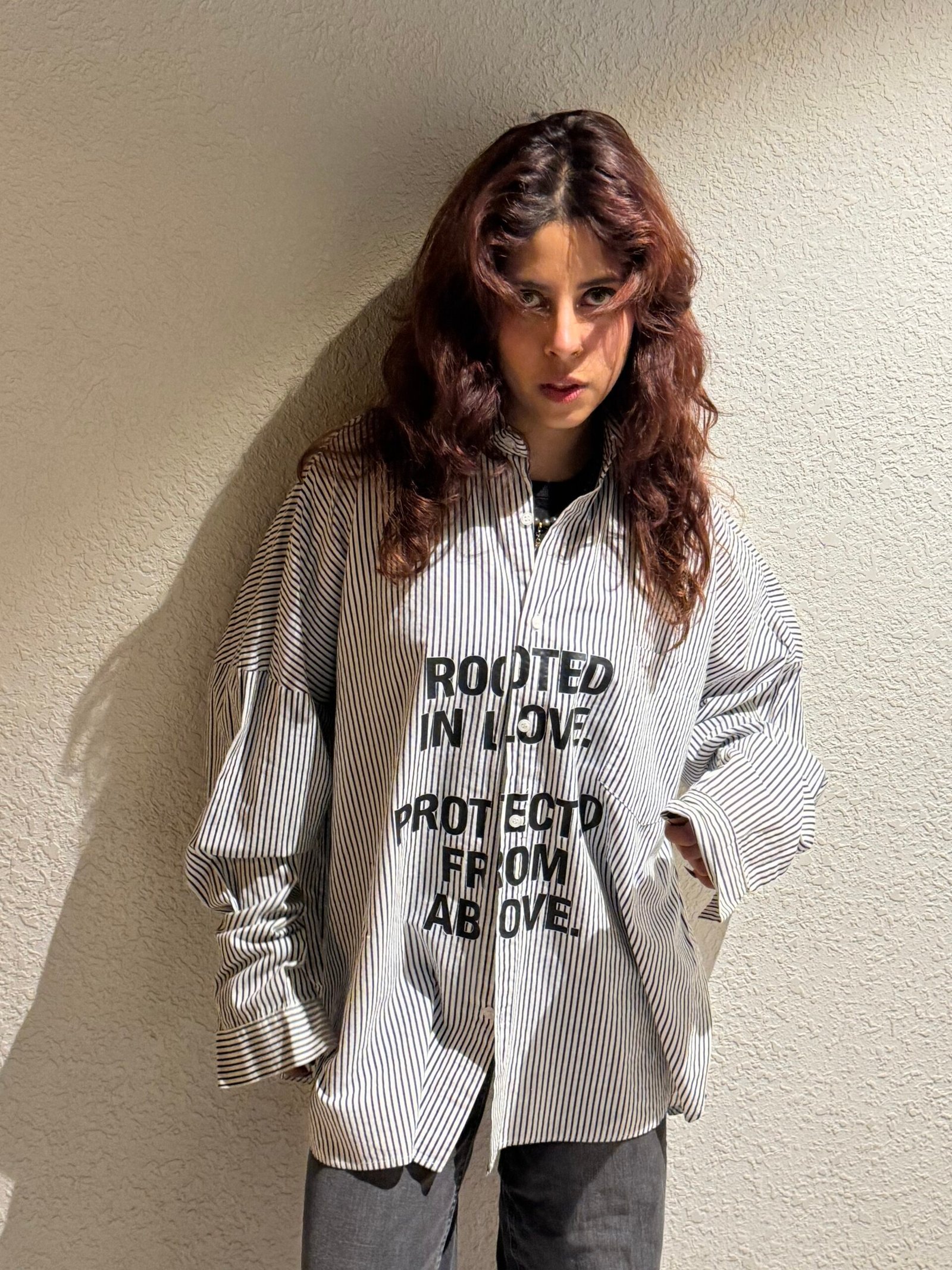 Pinstripes rooted shirt - Image 5