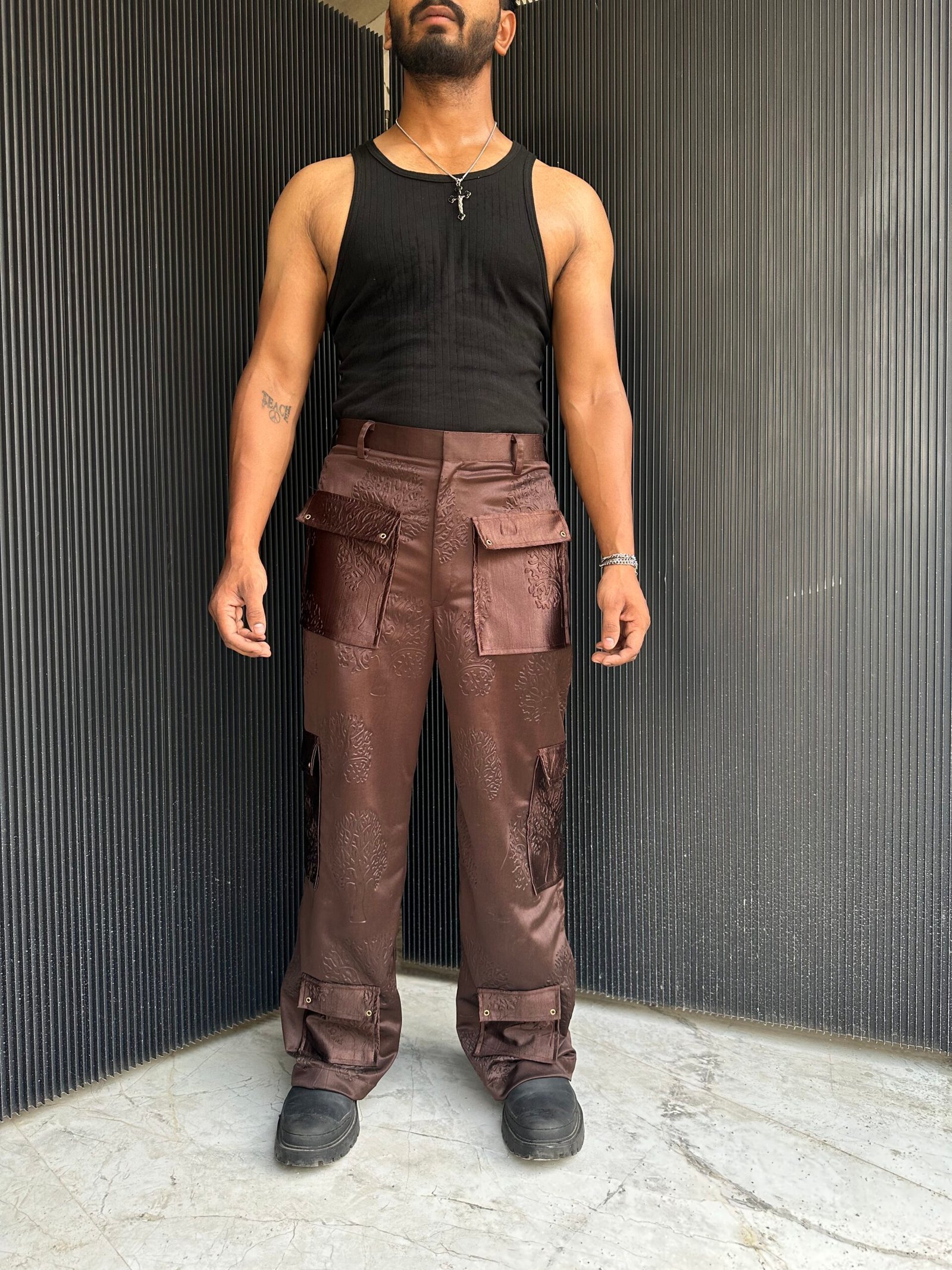 jacquard pants - Image 2