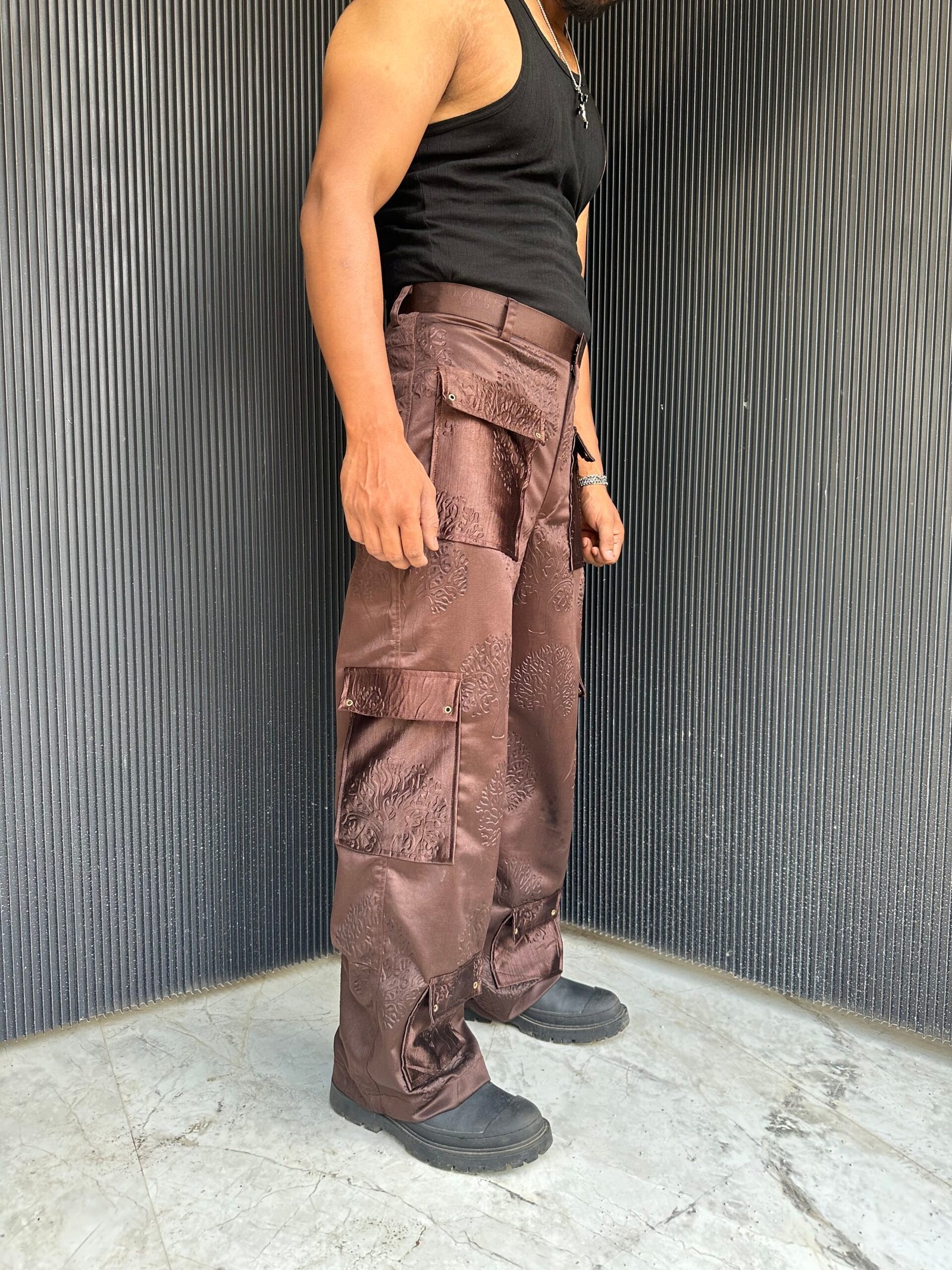 jacquard pants - Image 3