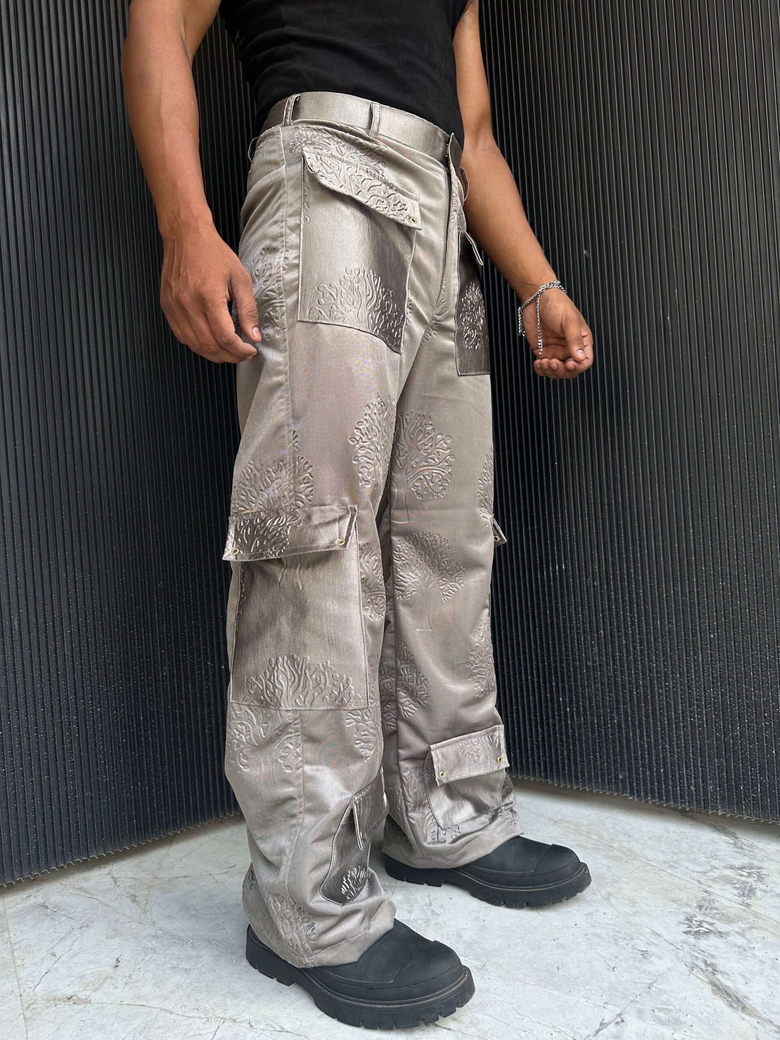 jacquard pants - Image 7