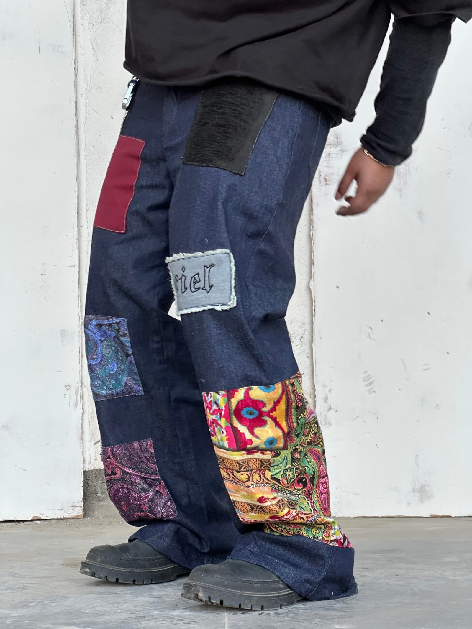 Punk wave patch denims * - Image 3