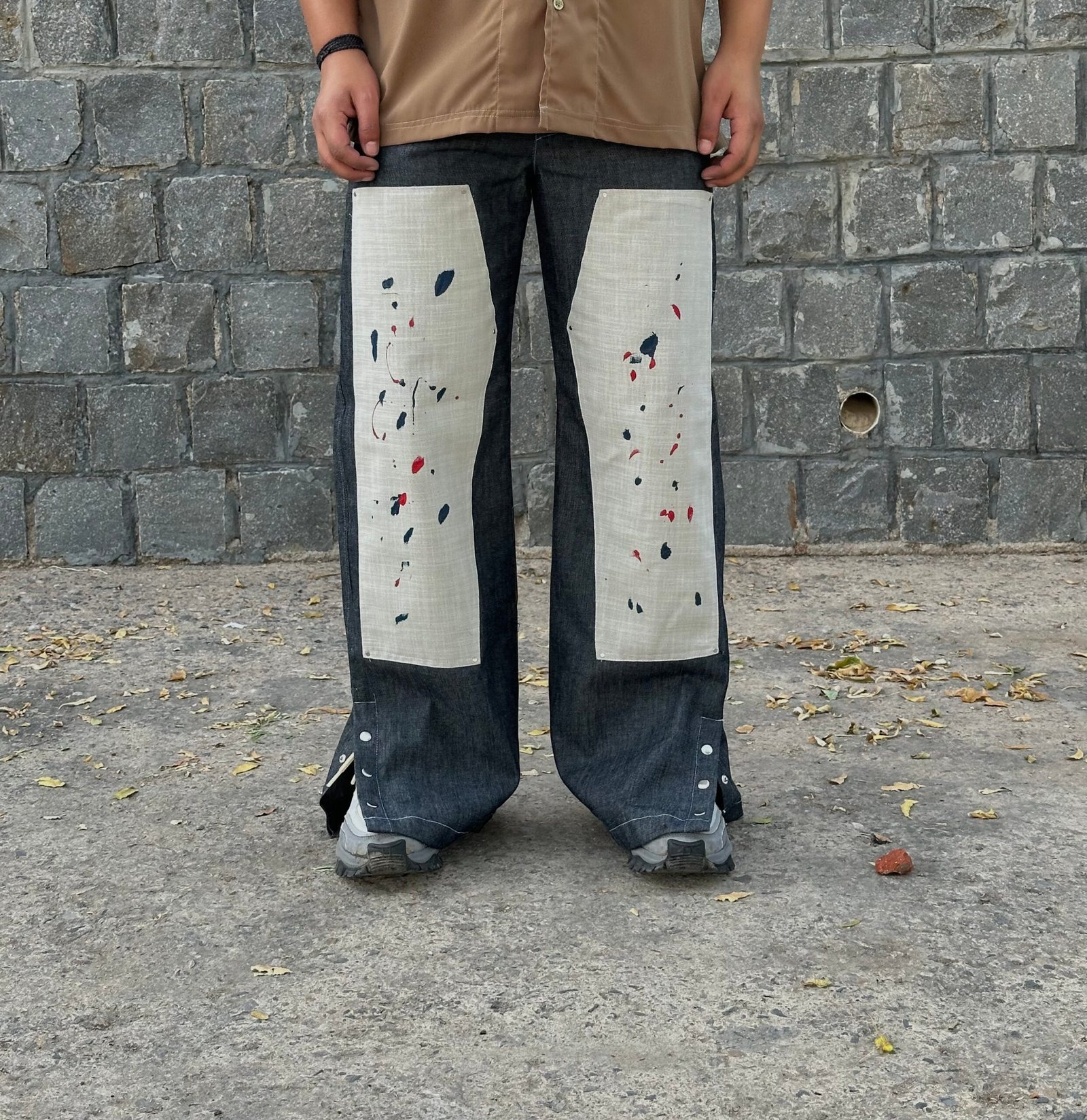 Carpenter / painted denims