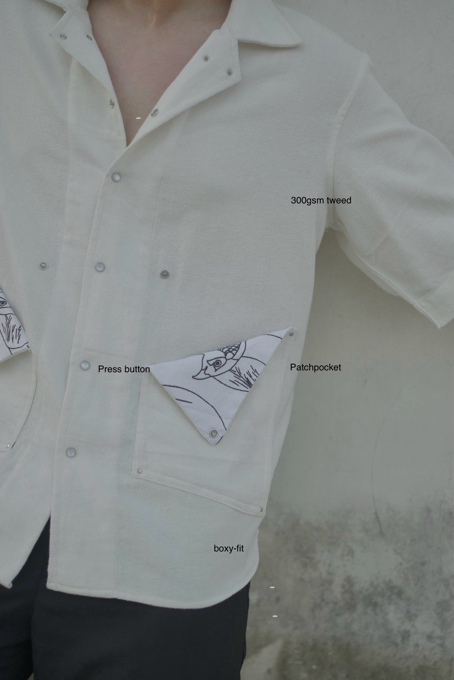 Patch pocket shirt ss.25 - Image 9